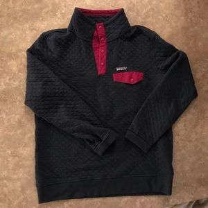 Patagonia Organic Cotton Quilted Snap-T Pullover